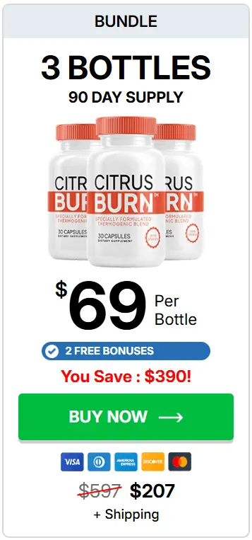 Buy citrusburn 3 bottle